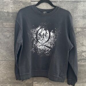 MCQ Alexander McQueen Destroyed Logo Sweatshirt Size S